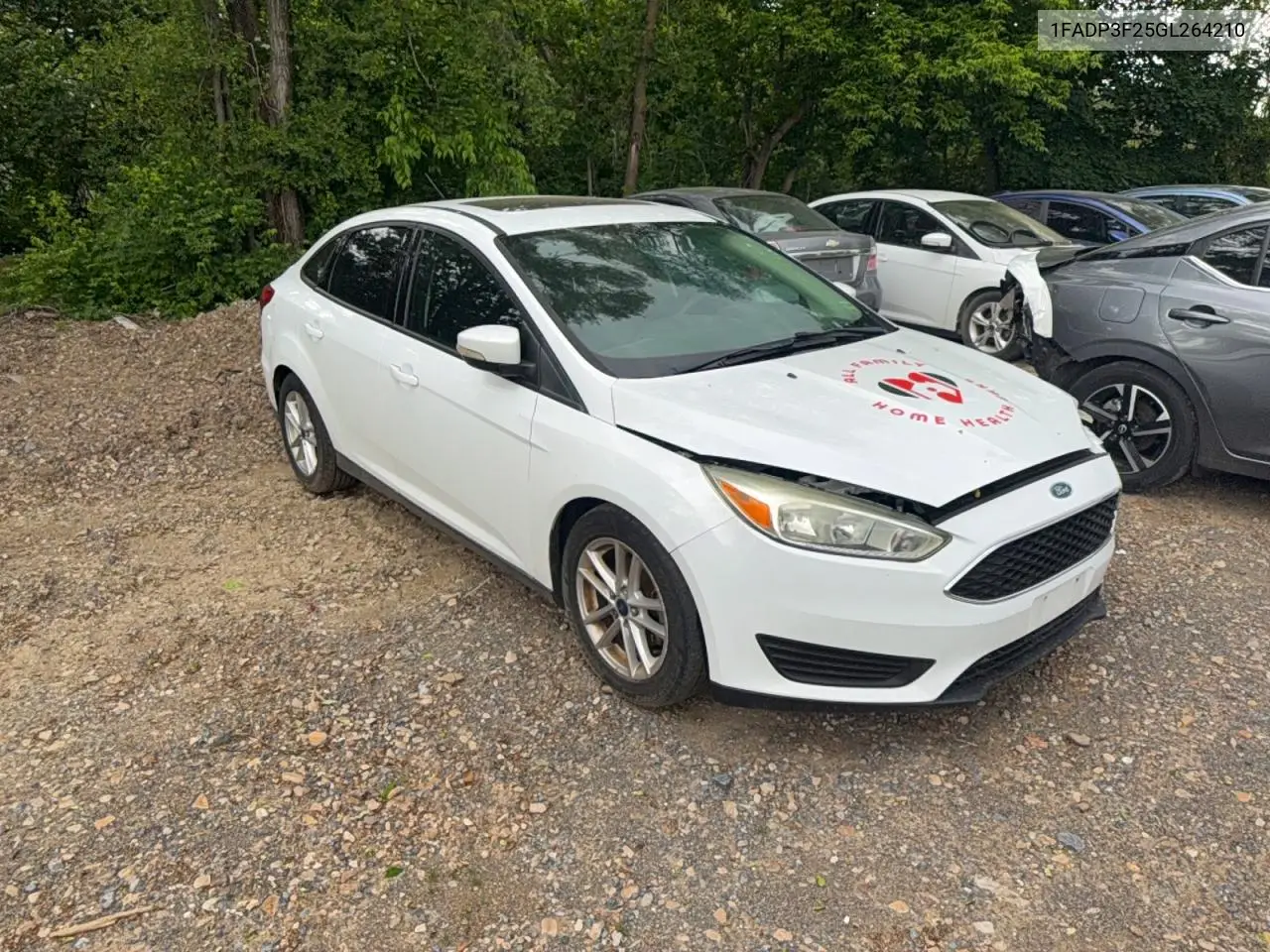 1FADP3F25GL264210 2016 Ford Focus Se