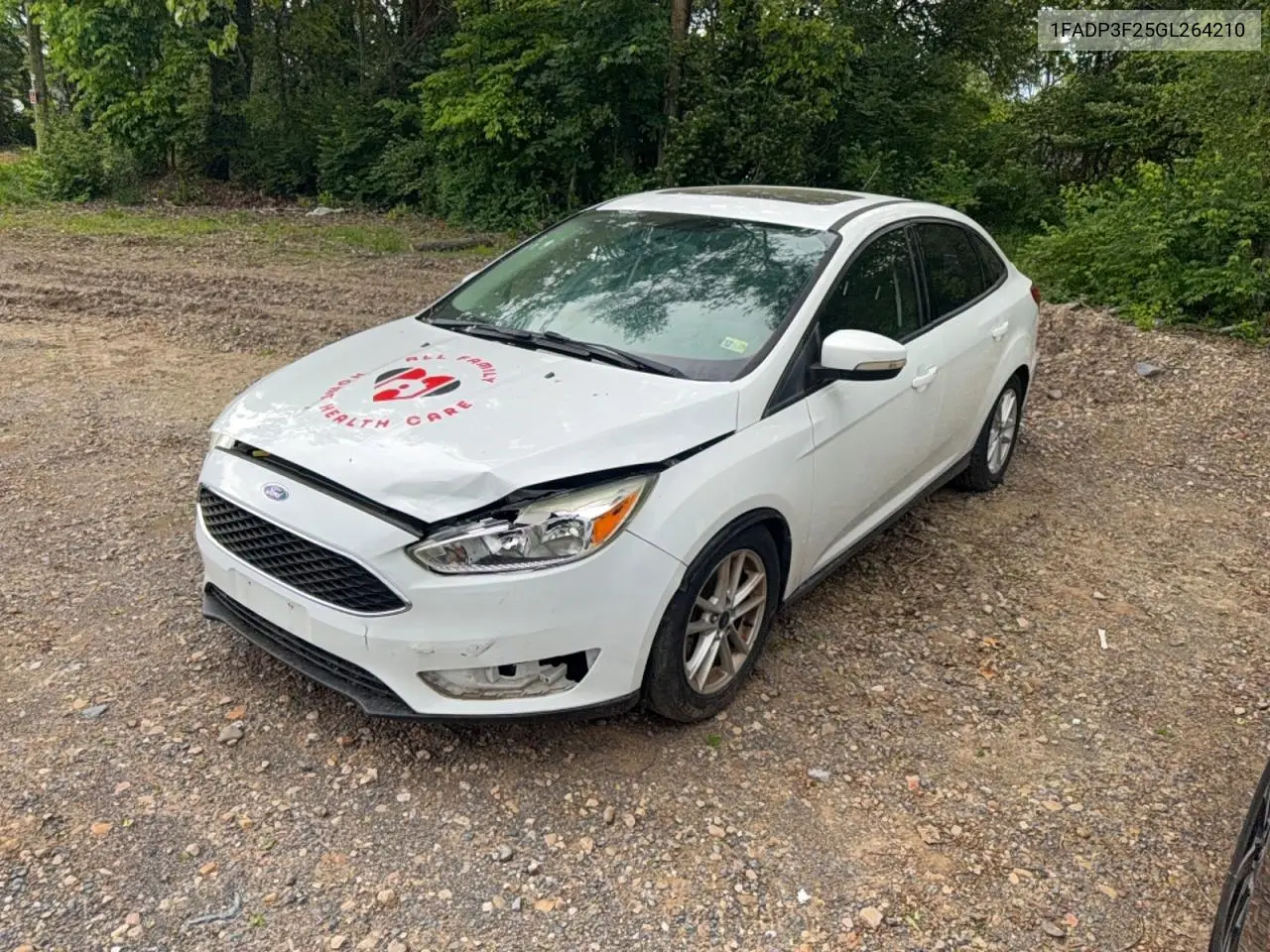 1FADP3F25GL264210 2016 Ford Focus Se