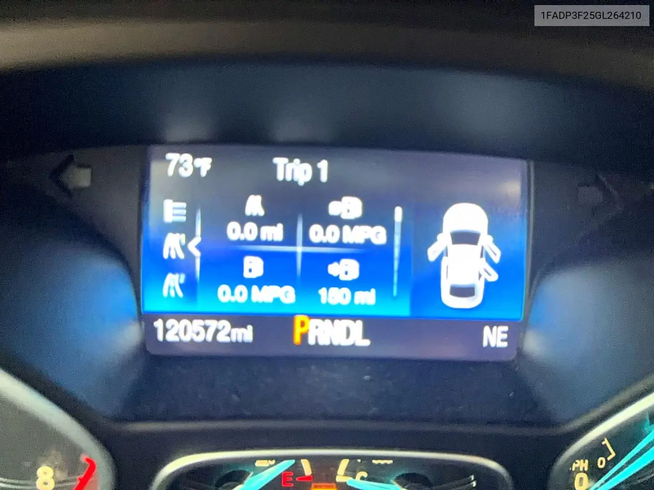 1FADP3F25GL264210 2016 Ford Focus Se