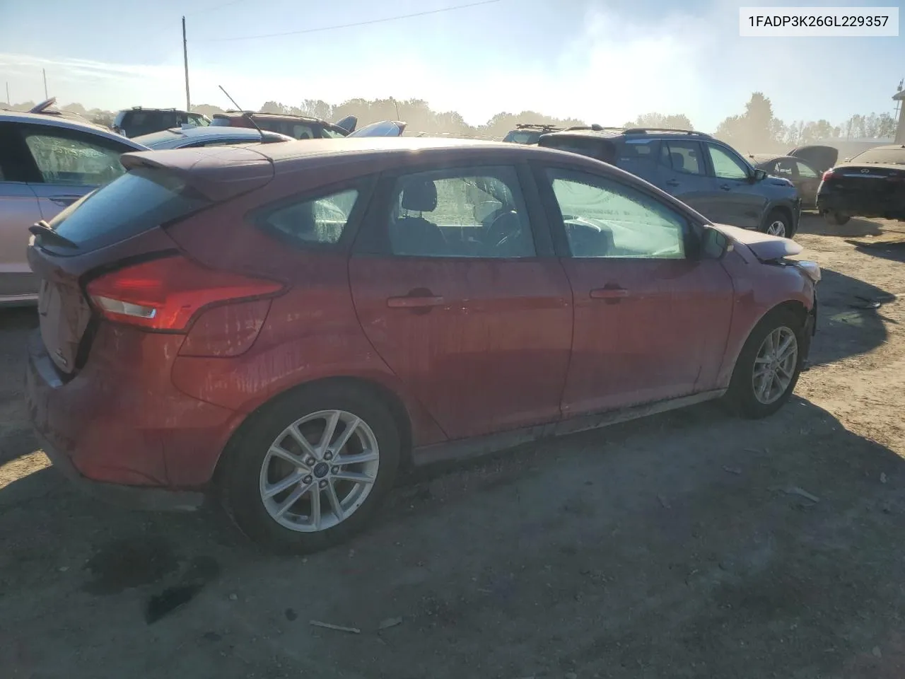 1FADP3K26GL229357 2016 Ford Focus Se