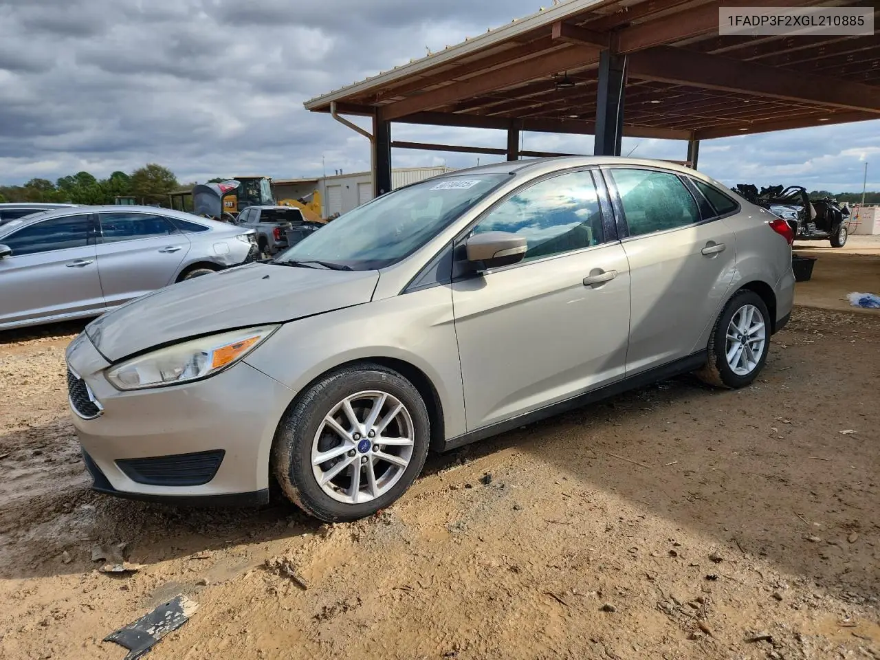 1FADP3F2XGL210885 2016 Ford Focus Se