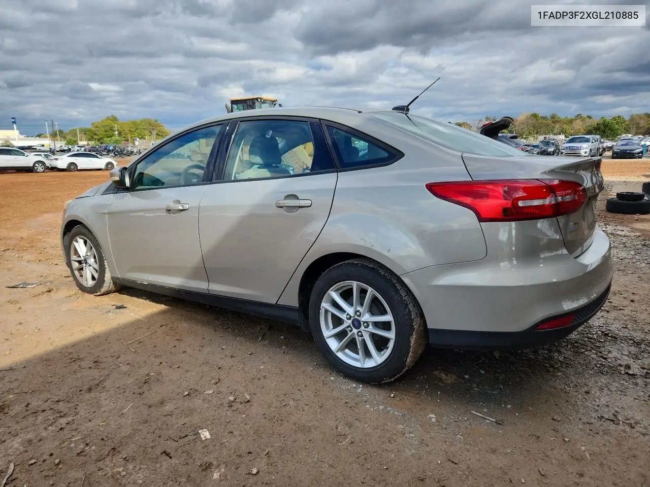 1FADP3F2XGL210885 2016 Ford Focus Se