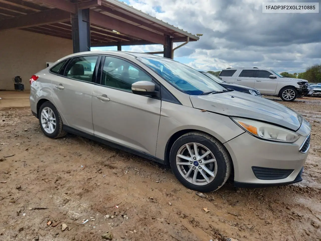 1FADP3F2XGL210885 2016 Ford Focus Se