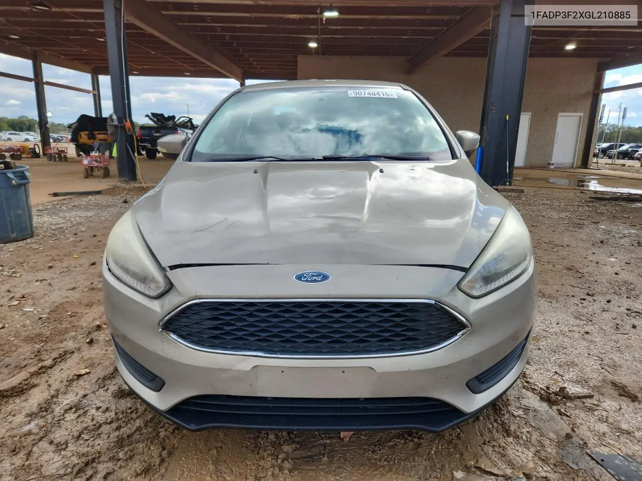 1FADP3F2XGL210885 2016 Ford Focus Se