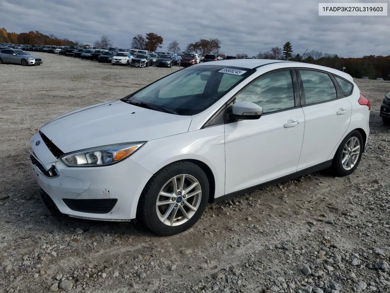 1FADP3K27GL319603 2016 Ford Focus Se