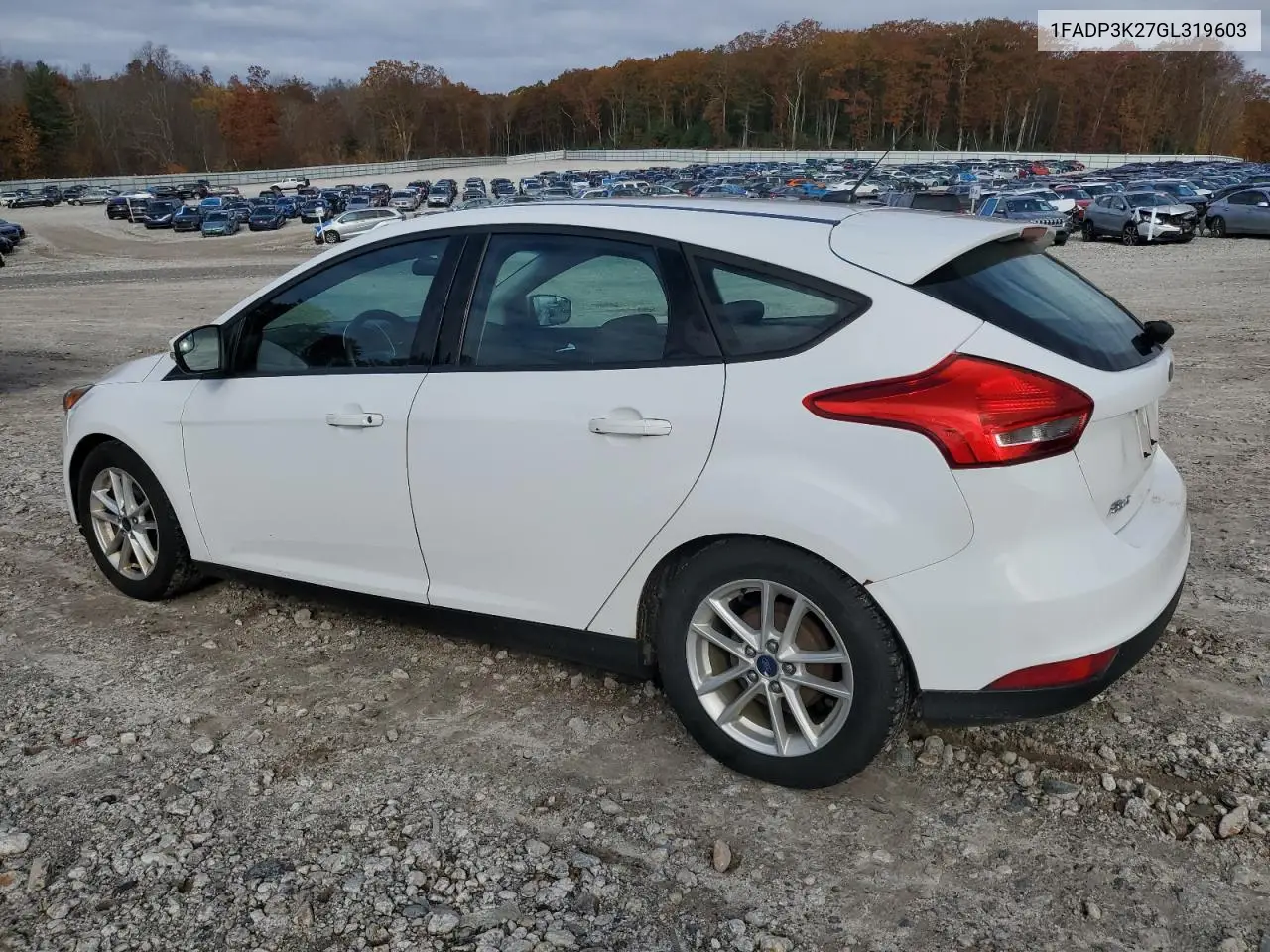 1FADP3K27GL319603 2016 Ford Focus Se