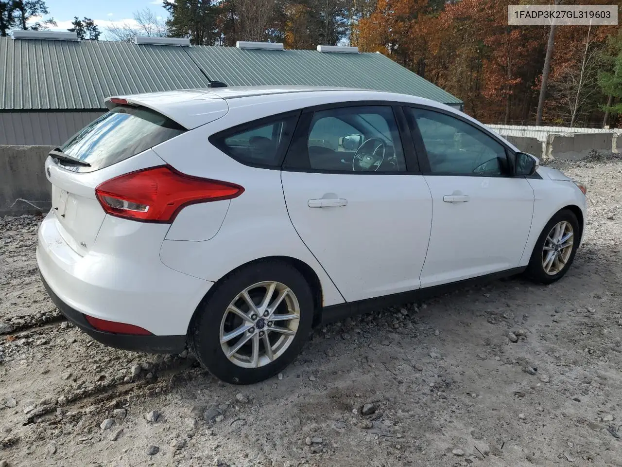 1FADP3K27GL319603 2016 Ford Focus Se