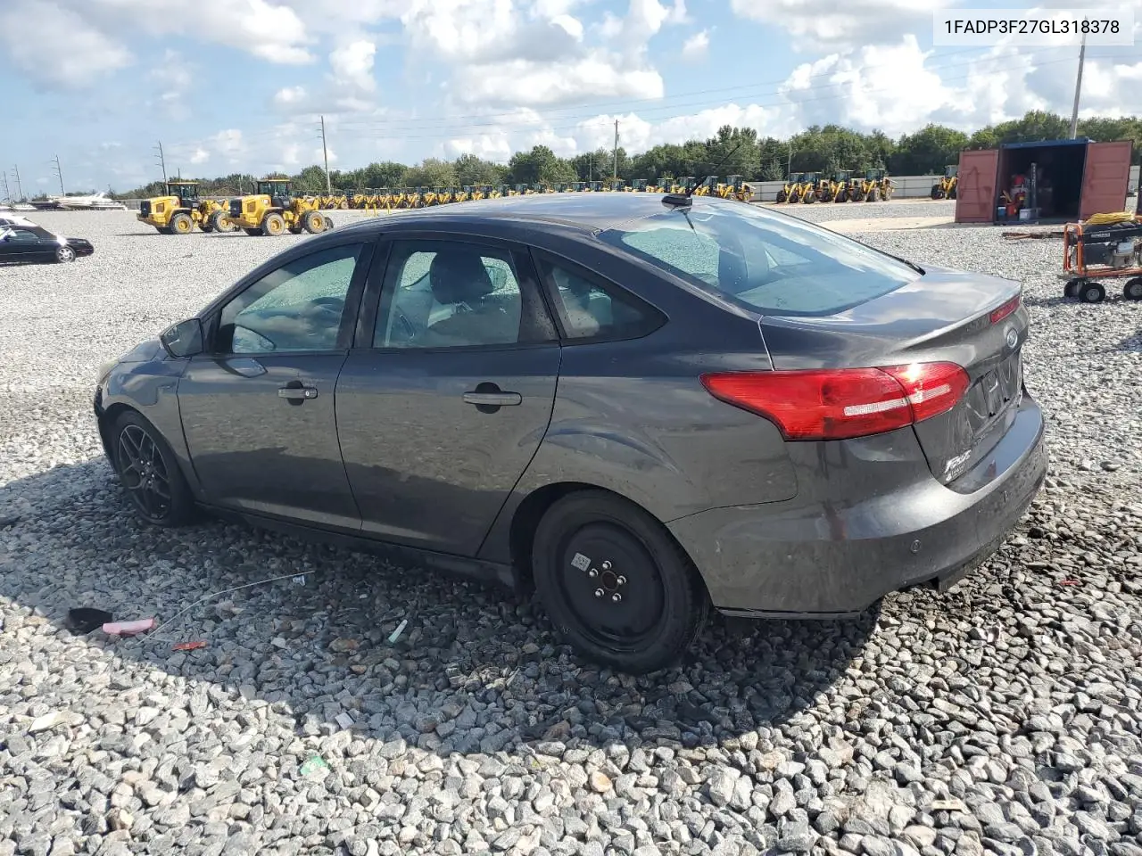 1FADP3F27GL318378 2016 Ford Focus Se