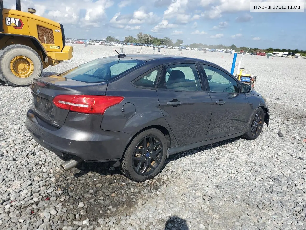 1FADP3F27GL318378 2016 Ford Focus Se