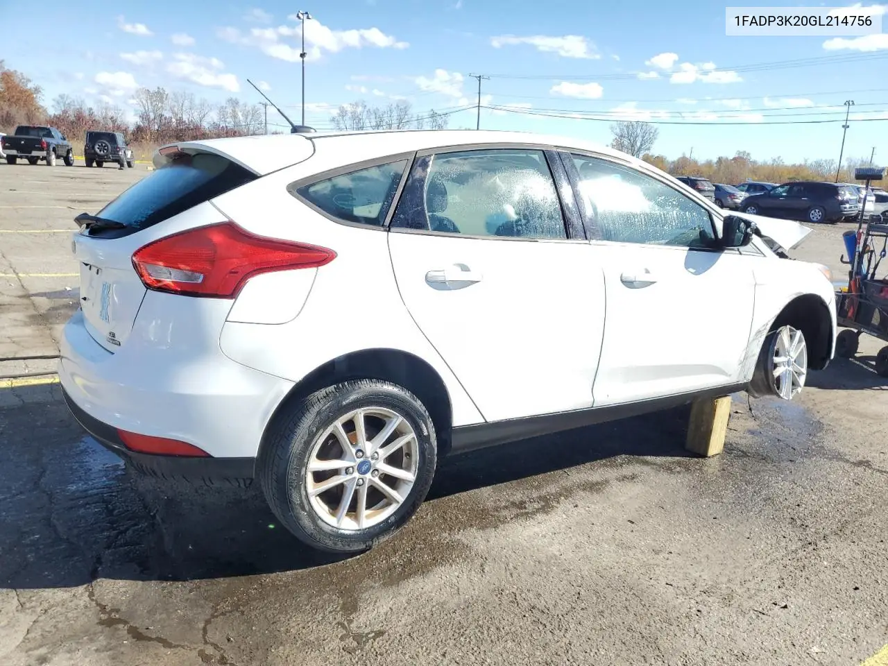 1FADP3K20GL214756 2016 Ford Focus Se