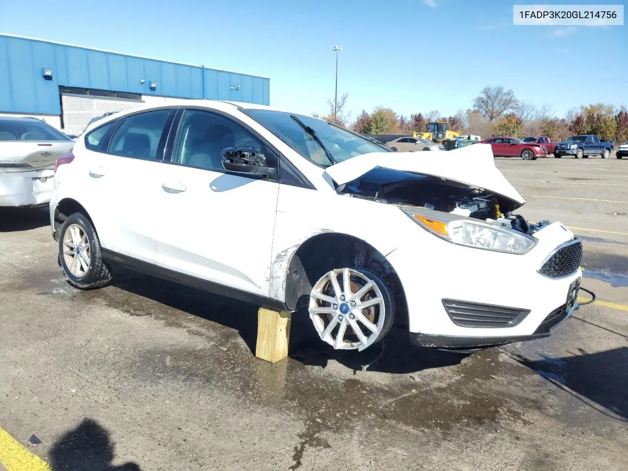 1FADP3K20GL214756 2016 Ford Focus Se