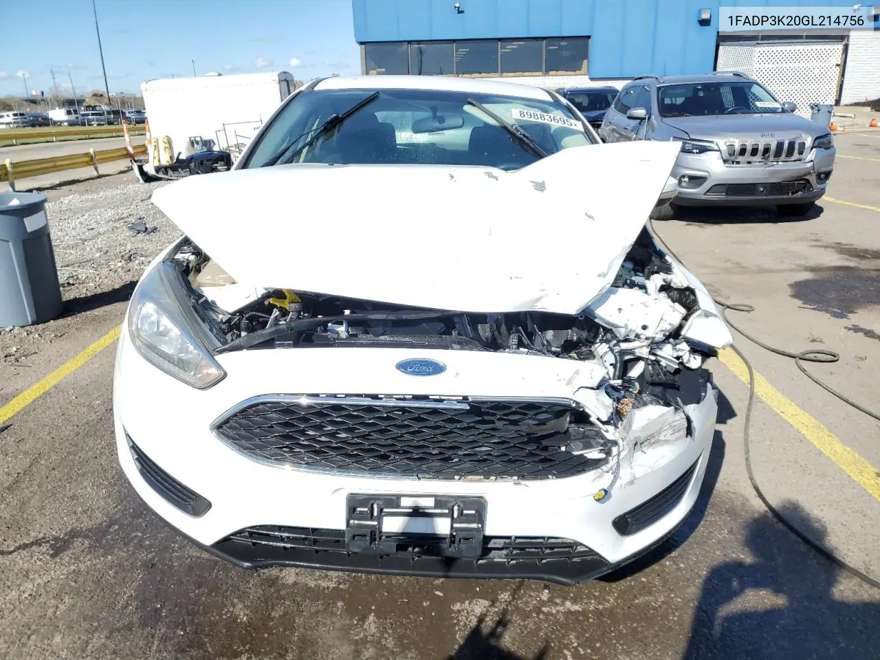 1FADP3K20GL214756 2016 Ford Focus Se