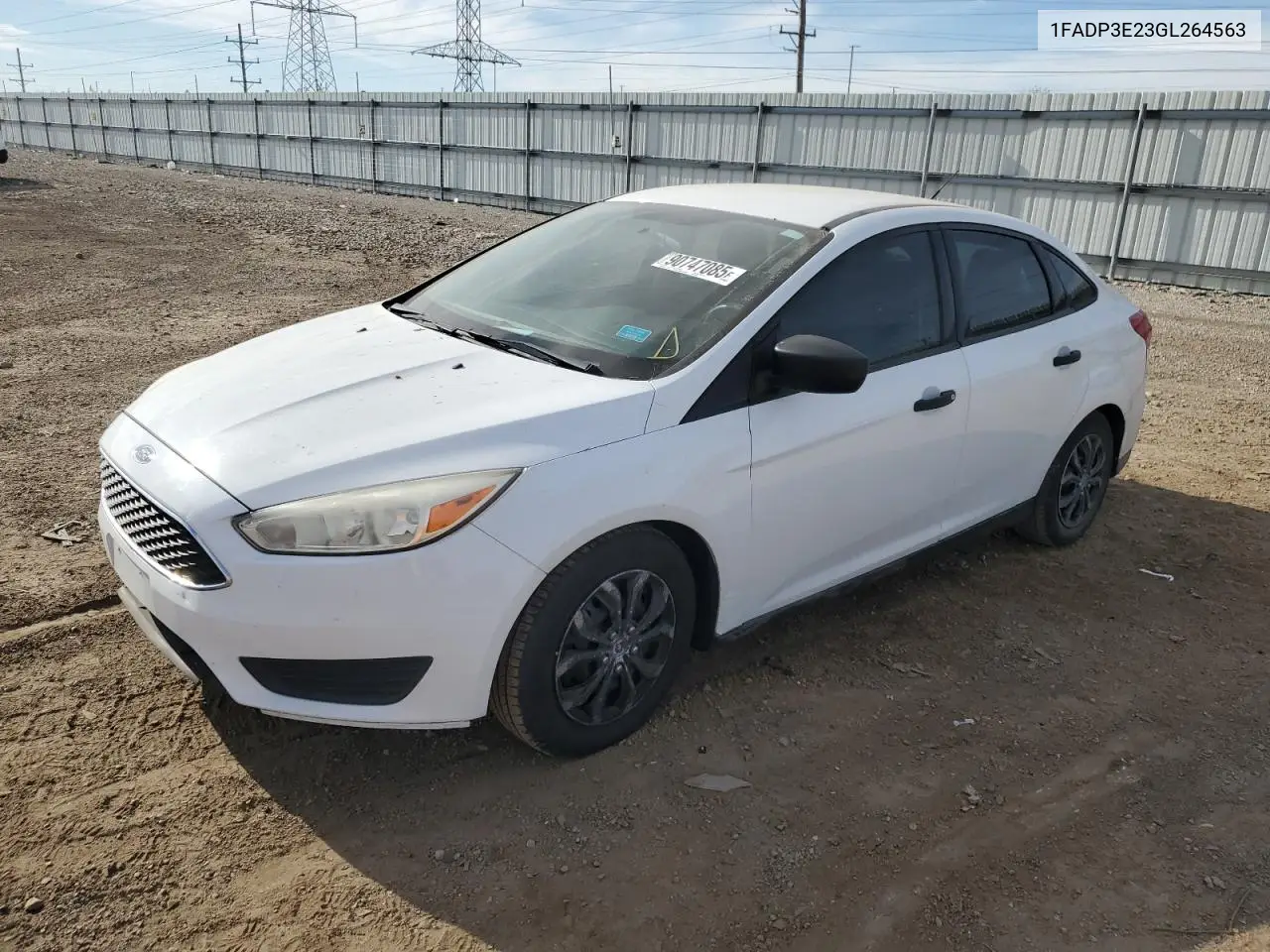 1FADP3E23GL264563 2016 Ford Focus S