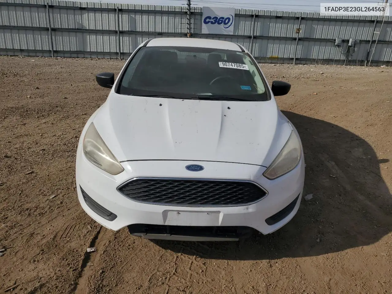 1FADP3E23GL264563 2016 Ford Focus S