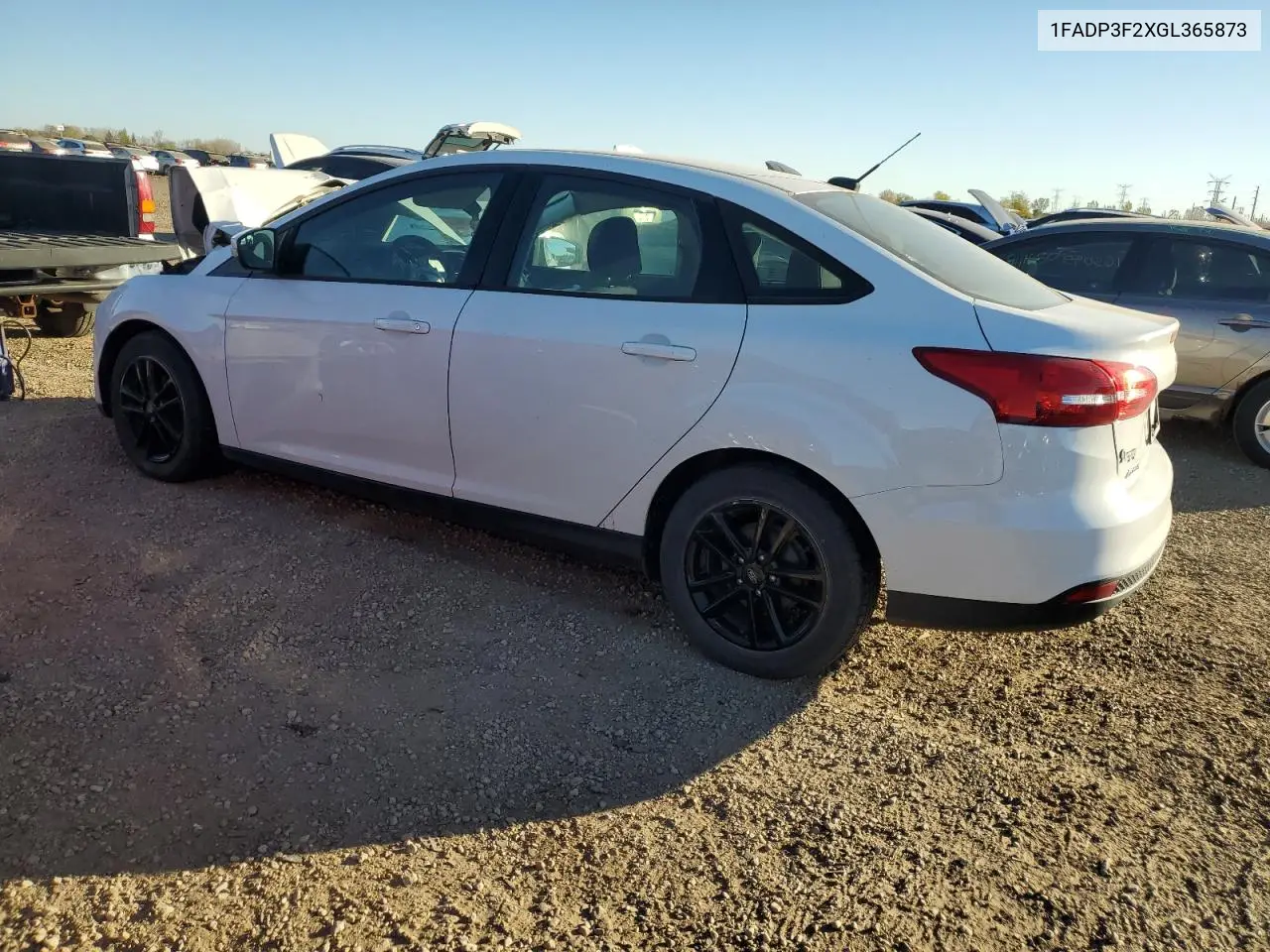 1FADP3F2XGL365873 2016 Ford Focus Se