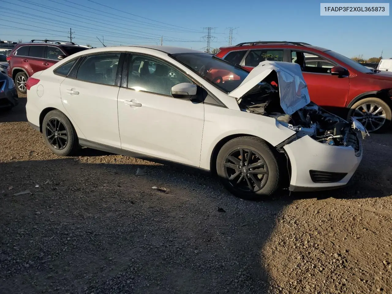 1FADP3F2XGL365873 2016 Ford Focus Se
