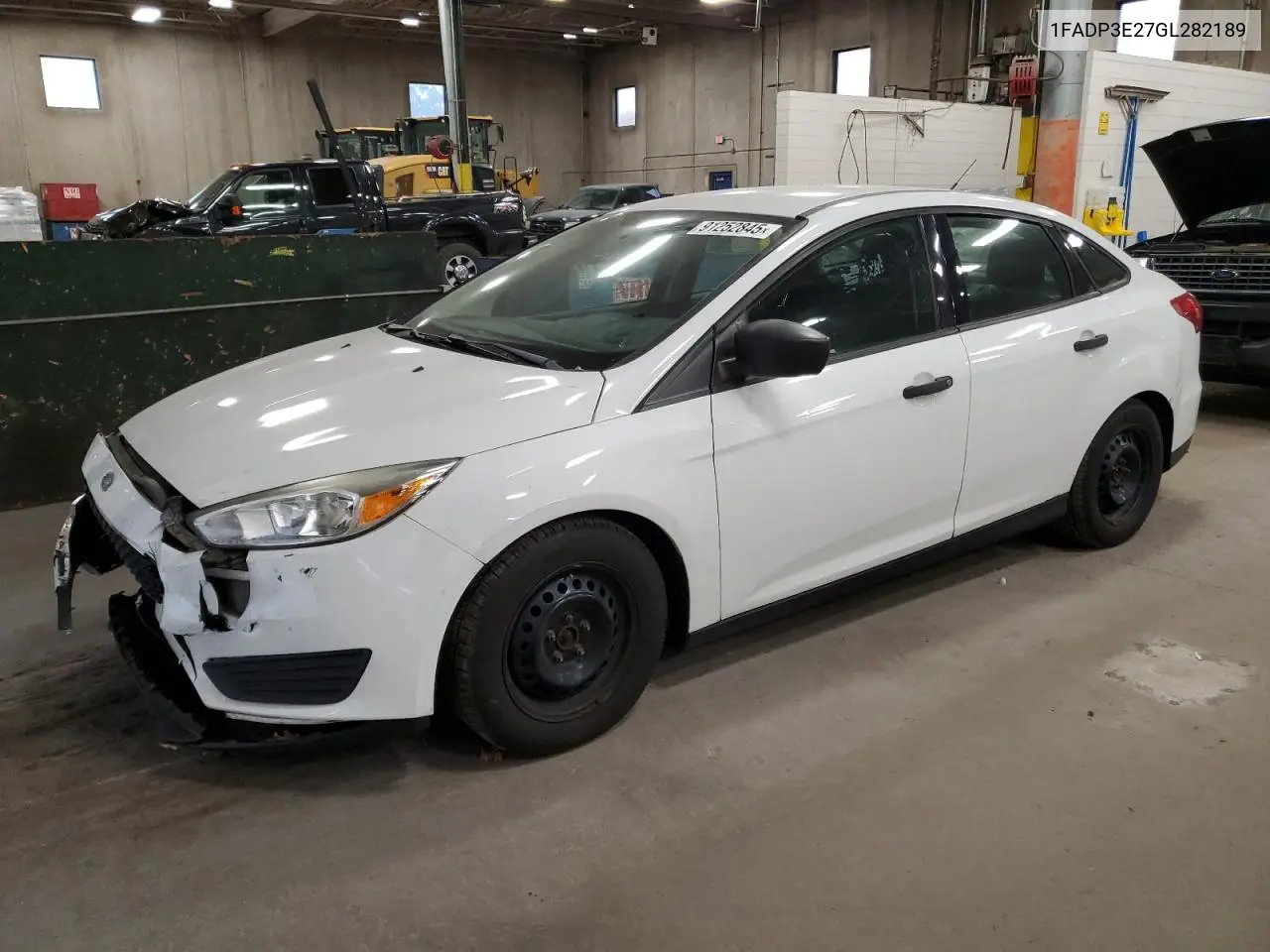 1FADP3E27GL282189 2016 Ford Focus S