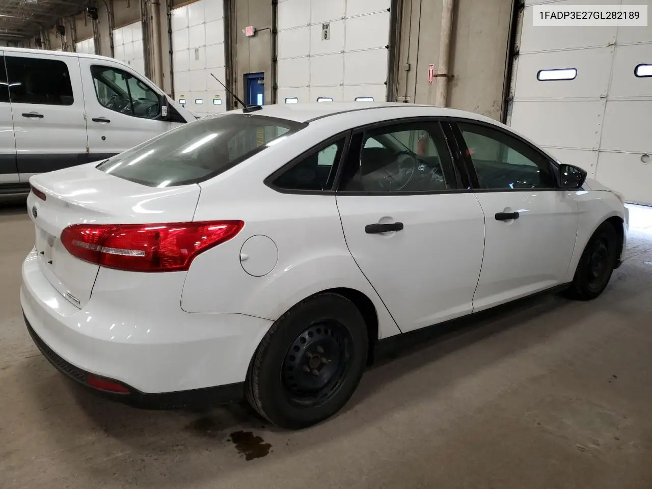 1FADP3E27GL282189 2016 Ford Focus S