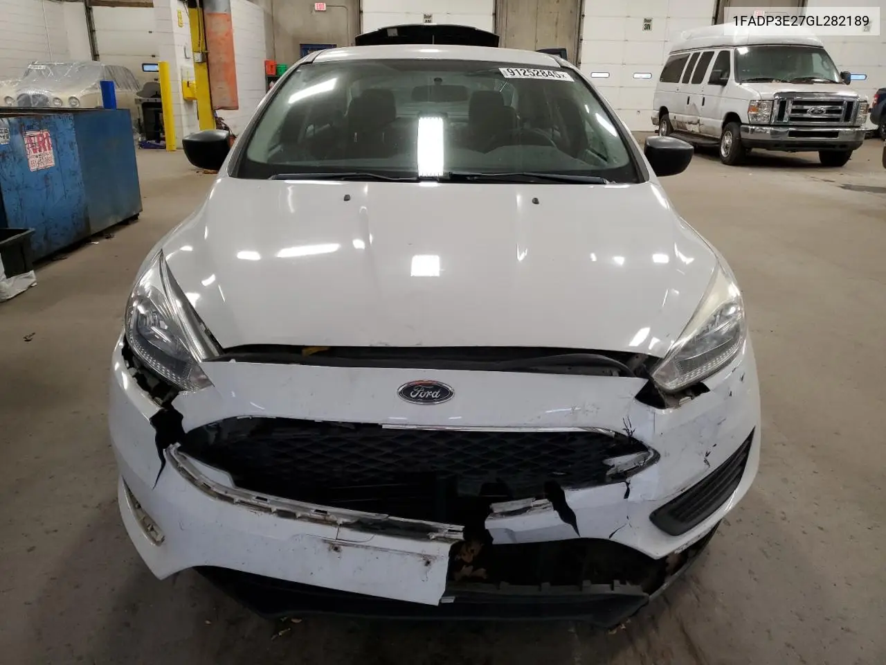 1FADP3E27GL282189 2016 Ford Focus S
