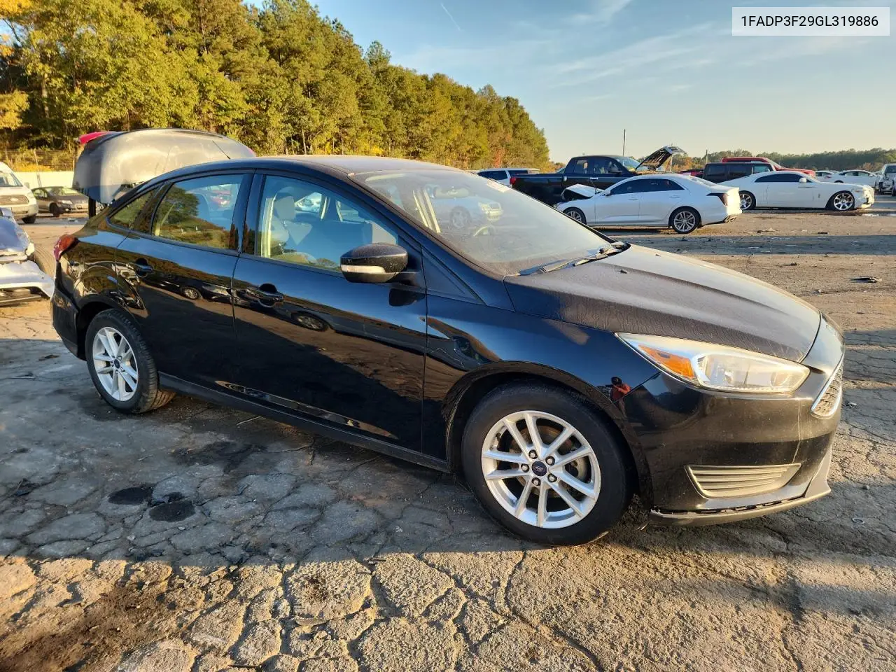 1FADP3F29GL319886 2016 Ford Focus Se