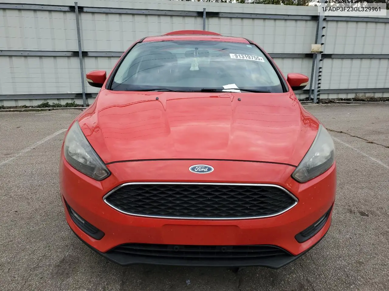1FADP3F23GL329961 2016 Ford Focus Se