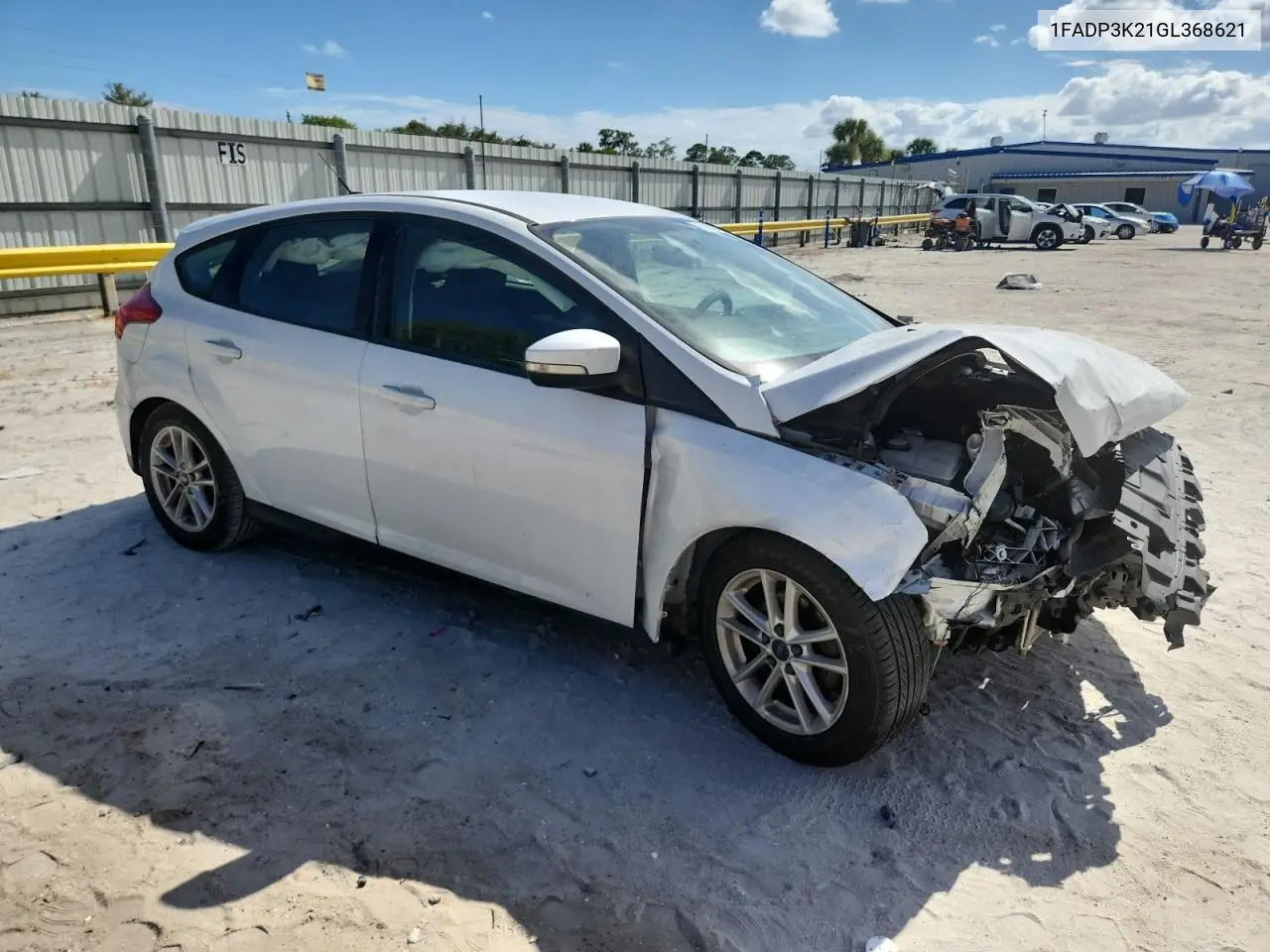 1FADP3K21GL368621 2016 Ford Focus Se