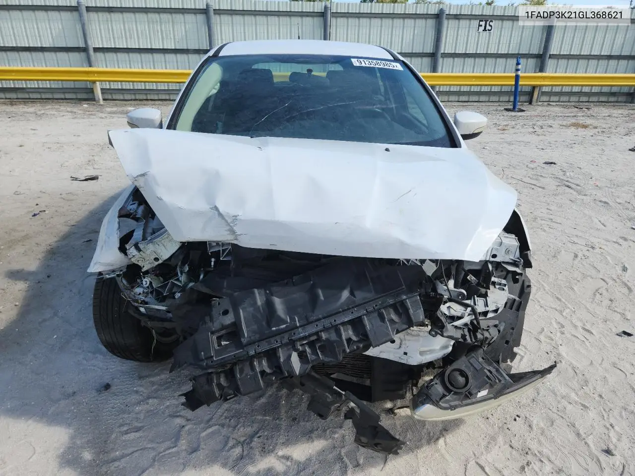 1FADP3K21GL368621 2016 Ford Focus Se