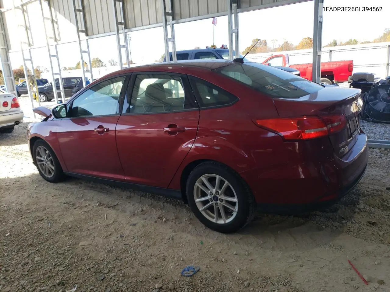 1FADP3F26GL394562 2016 Ford Focus Se