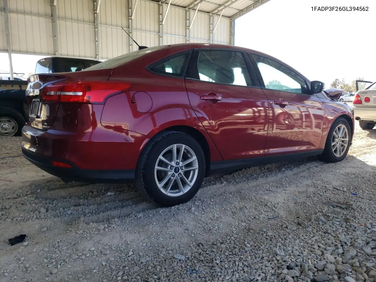 1FADP3F26GL394562 2016 Ford Focus Se