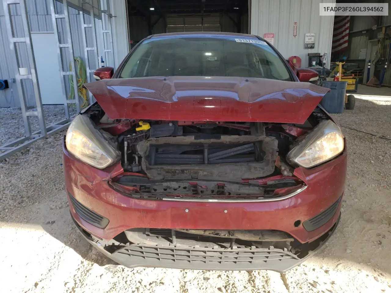 1FADP3F26GL394562 2016 Ford Focus Se