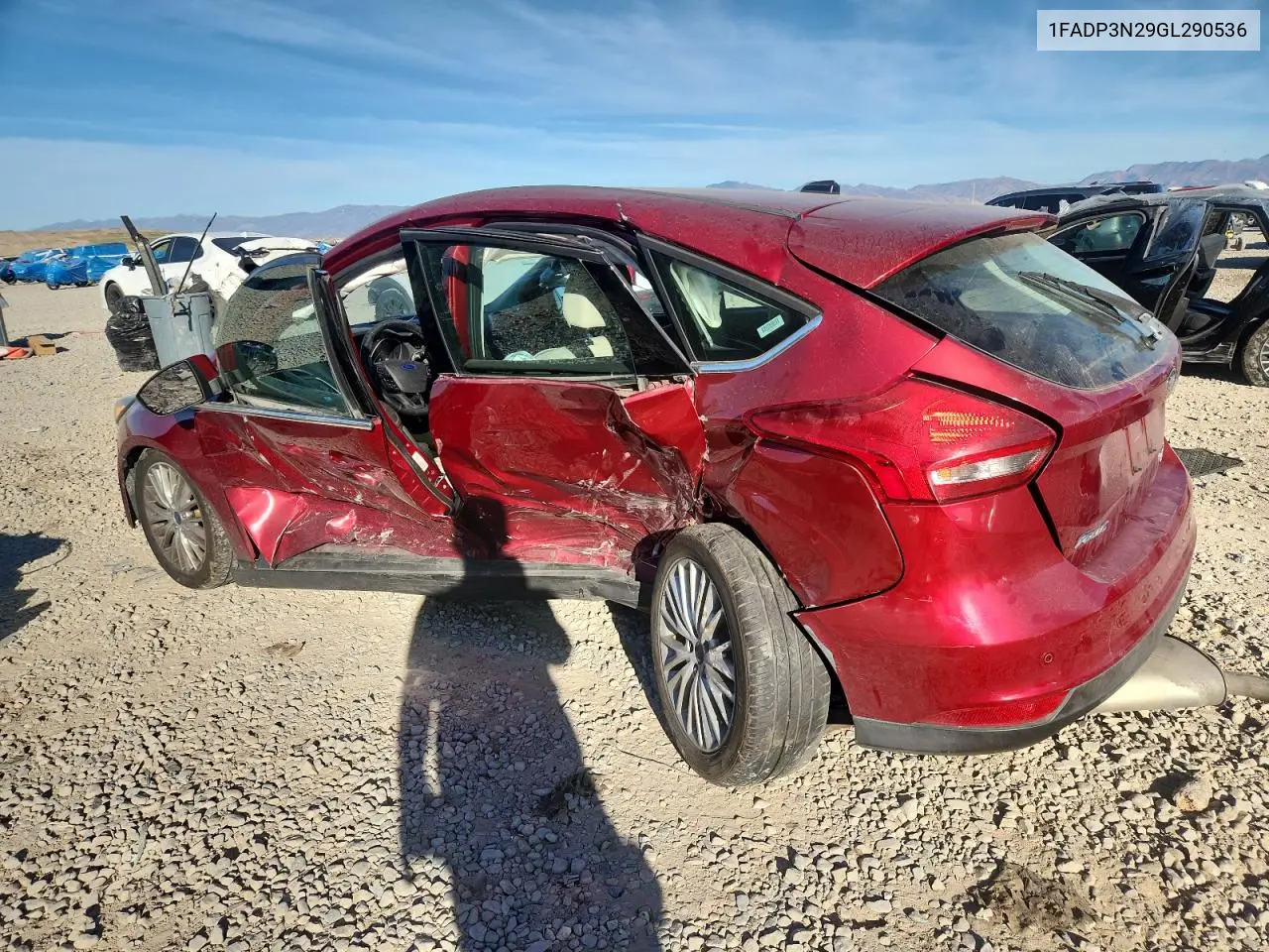 1FADP3N29GL290536 2016 Ford Focus Titanium