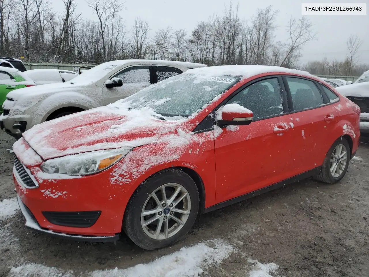 1FADP3F23GL266943 2016 Ford Focus Se