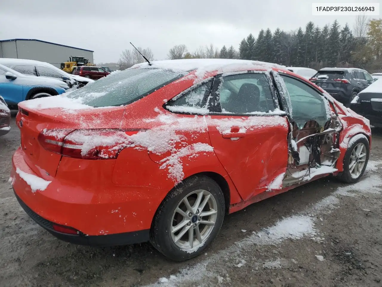 1FADP3F23GL266943 2016 Ford Focus Se