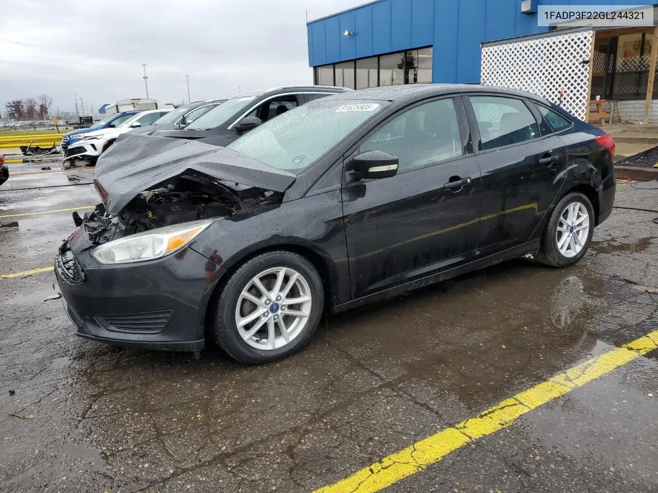 1FADP3F22GL244321 2016 Ford Focus Se