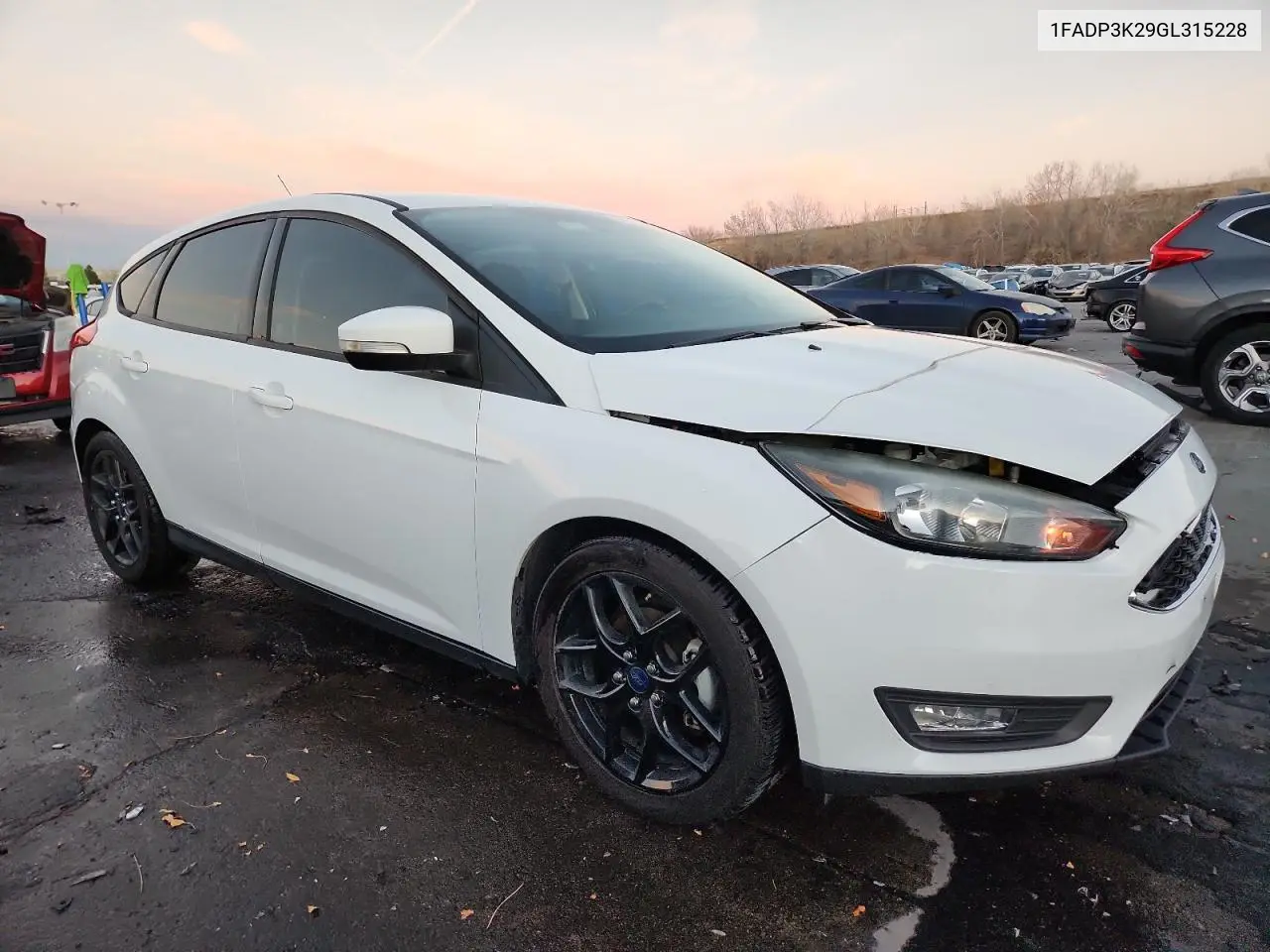 1FADP3K29GL315228 2016 Ford Focus Se