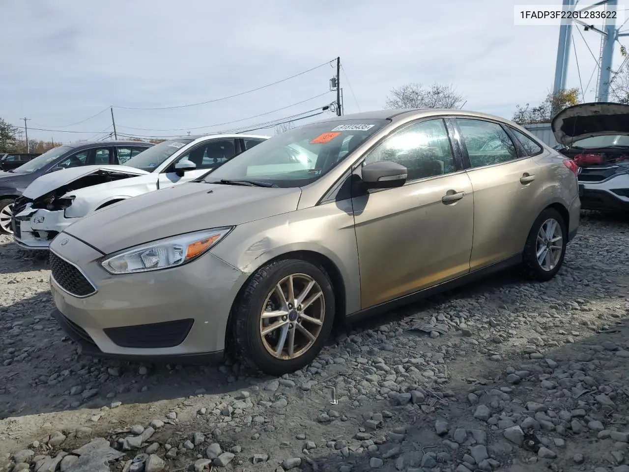 1FADP3F22GL283622 2016 Ford Focus Se