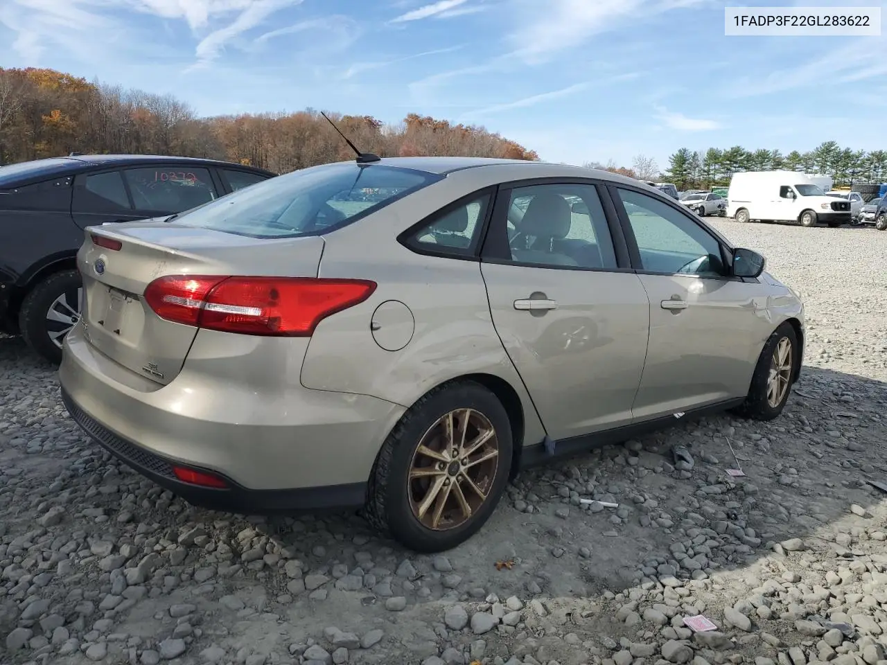 1FADP3F22GL283622 2016 Ford Focus Se