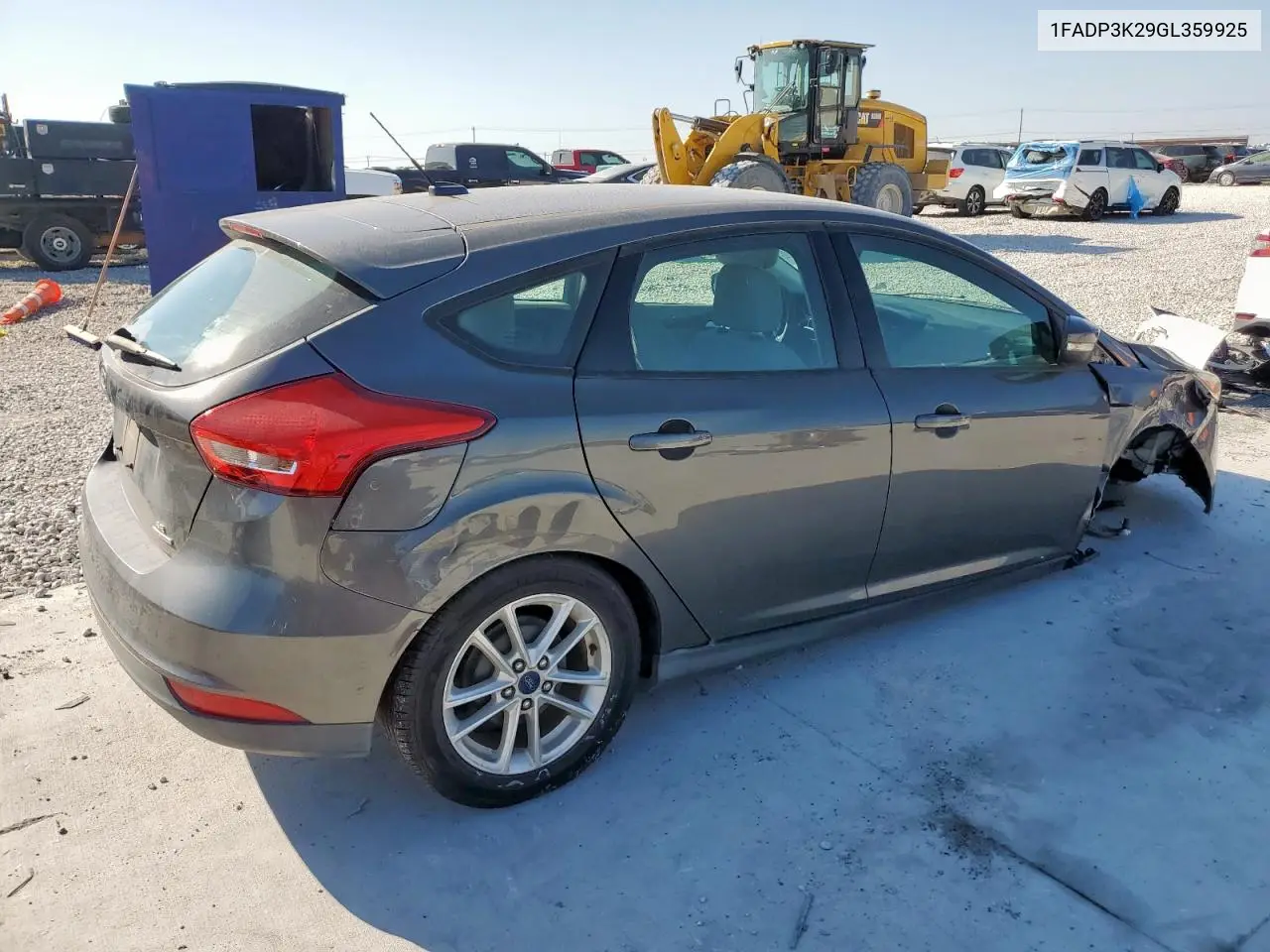 1FADP3K29GL359925 2016 Ford Focus Se