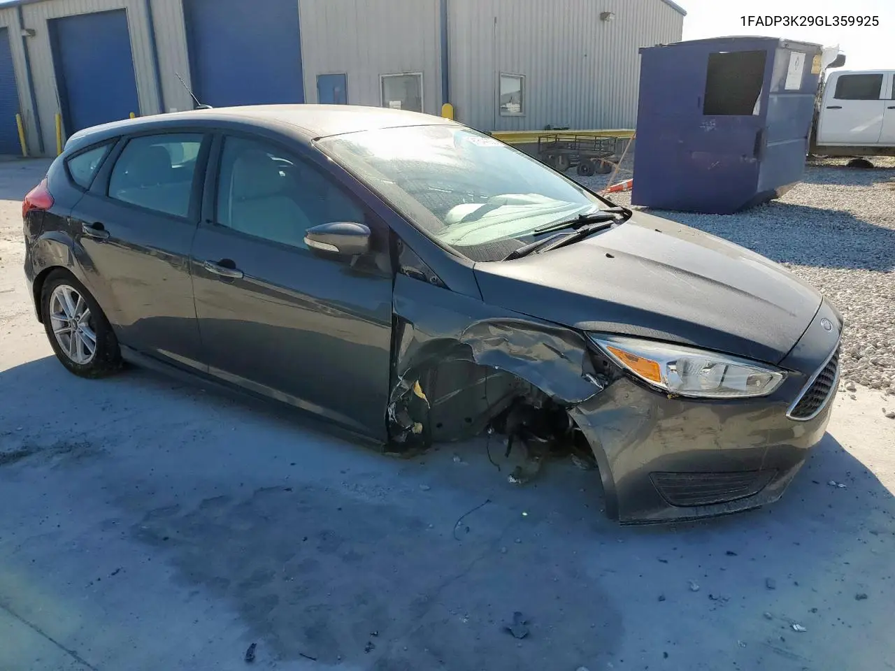 1FADP3K29GL359925 2016 Ford Focus Se