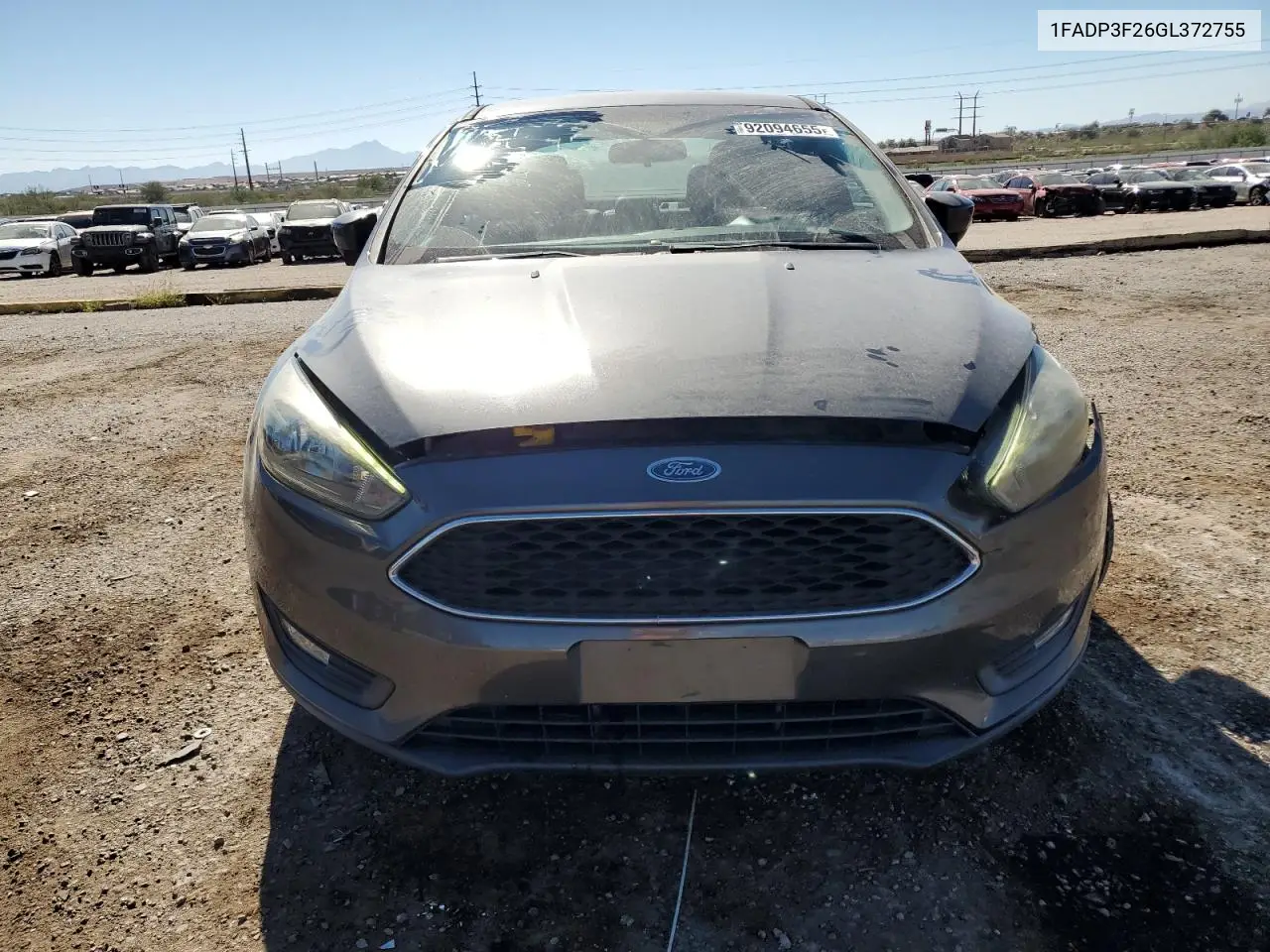1FADP3F26GL372755 2016 Ford Focus Se