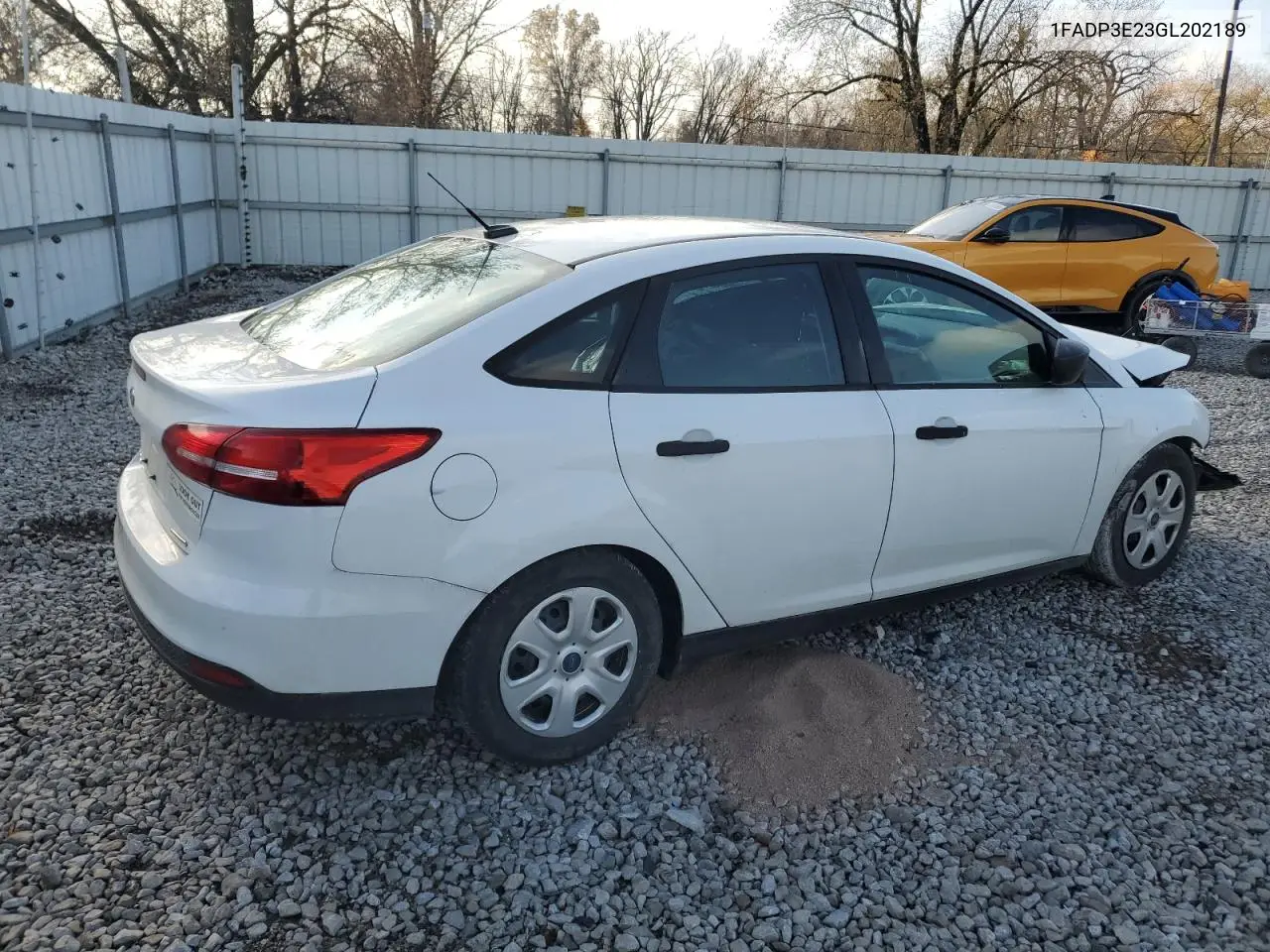 1FADP3E23GL202189 2016 Ford Focus S