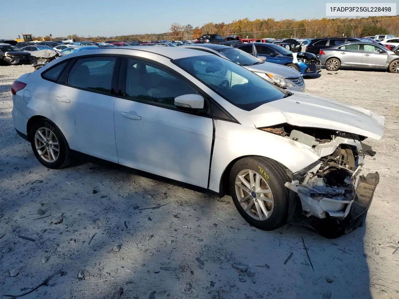 1FADP3F25GL228498 2016 Ford Focus Se