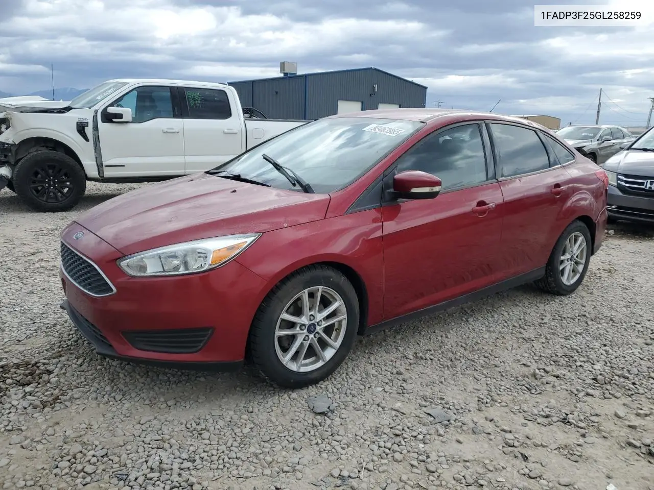 1FADP3F25GL258259 2016 Ford Focus Se