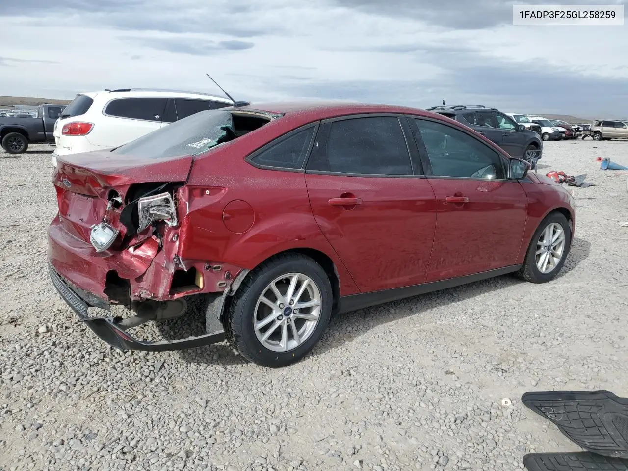 1FADP3F25GL258259 2016 Ford Focus Se