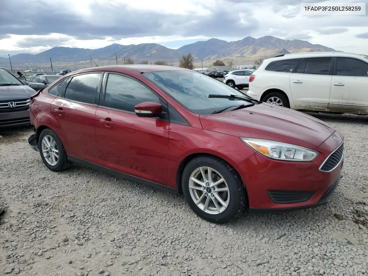 1FADP3F25GL258259 2016 Ford Focus Se