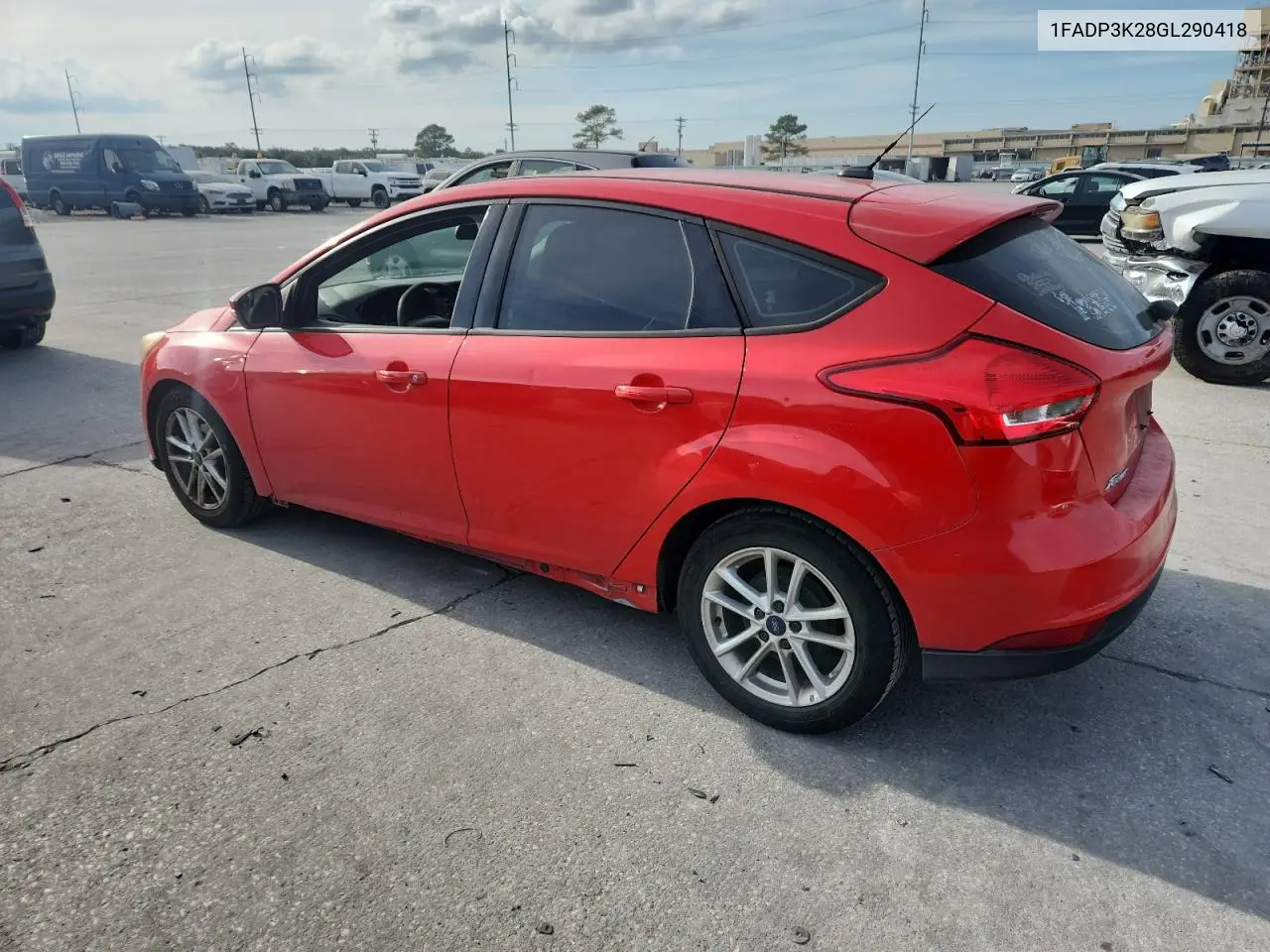 1FADP3K28GL290418 2016 Ford Focus Se