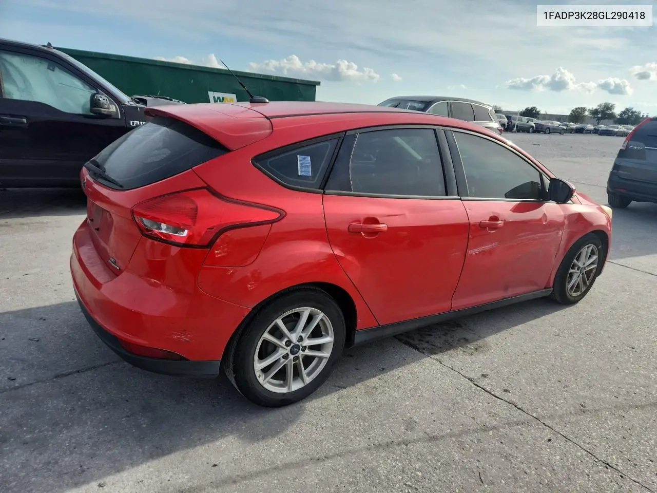 1FADP3K28GL290418 2016 Ford Focus Se