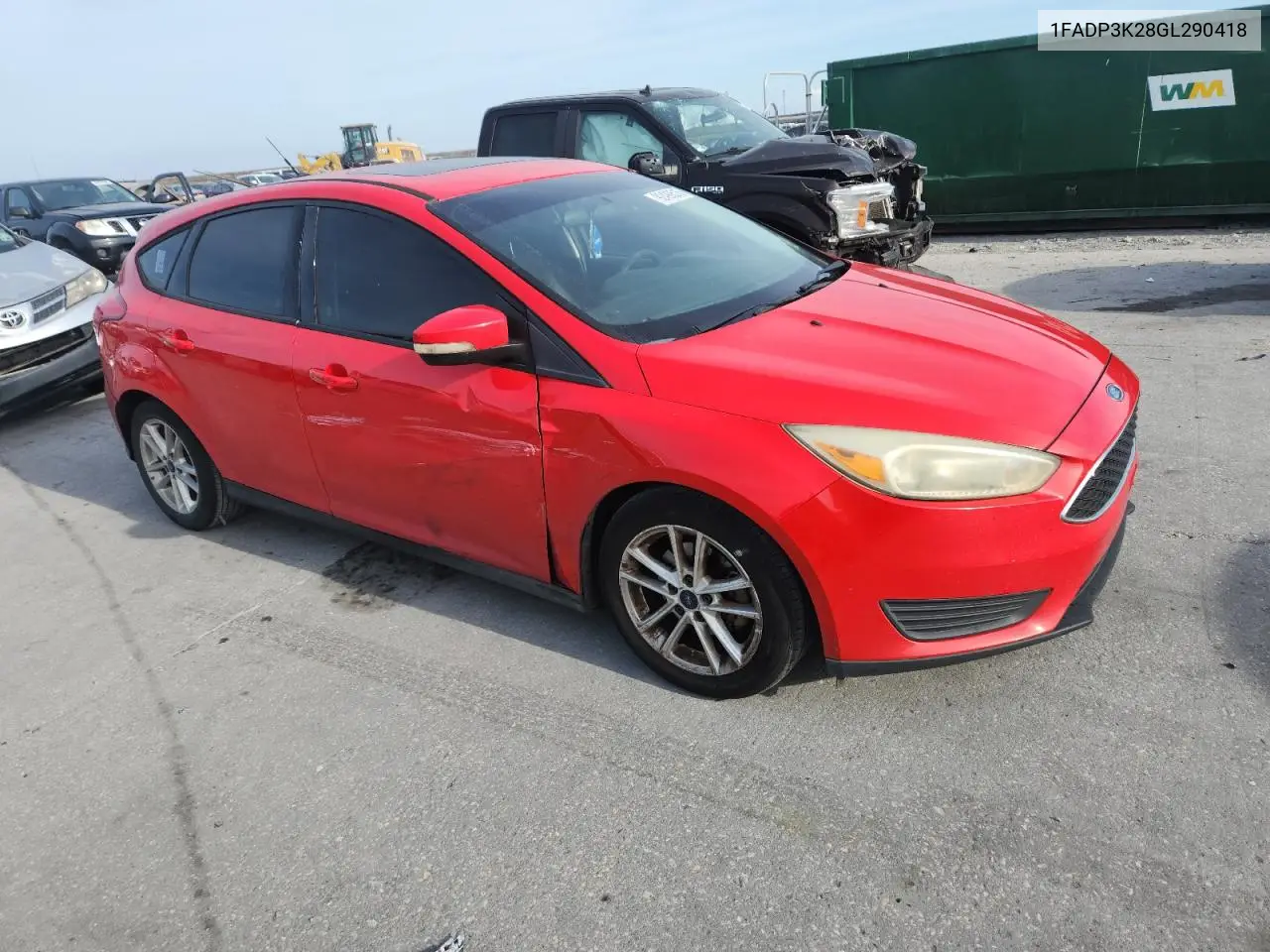 1FADP3K28GL290418 2016 Ford Focus Se