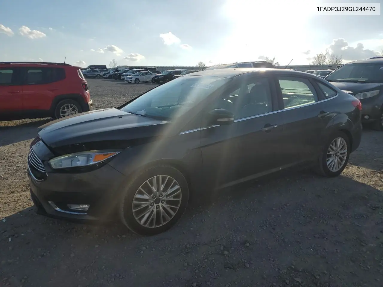 1FADP3J29GL244470 2016 Ford Focus Titanium