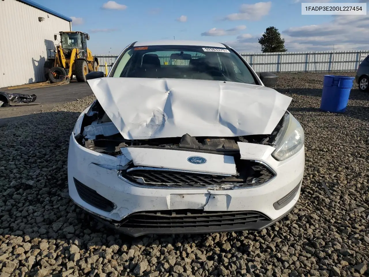 1FADP3E20GL227454 2016 Ford Focus S